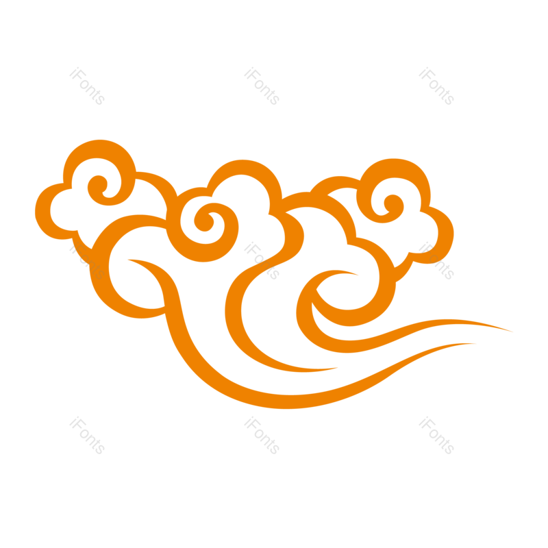 祥云图片,中国风元素,花纹PNG,底纹免抠素材